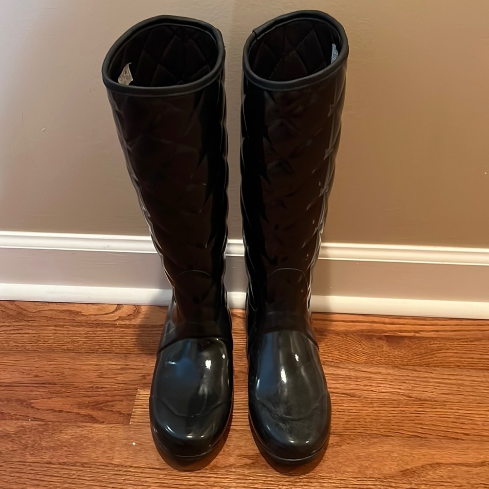 Hunter Quilted Rain Boots